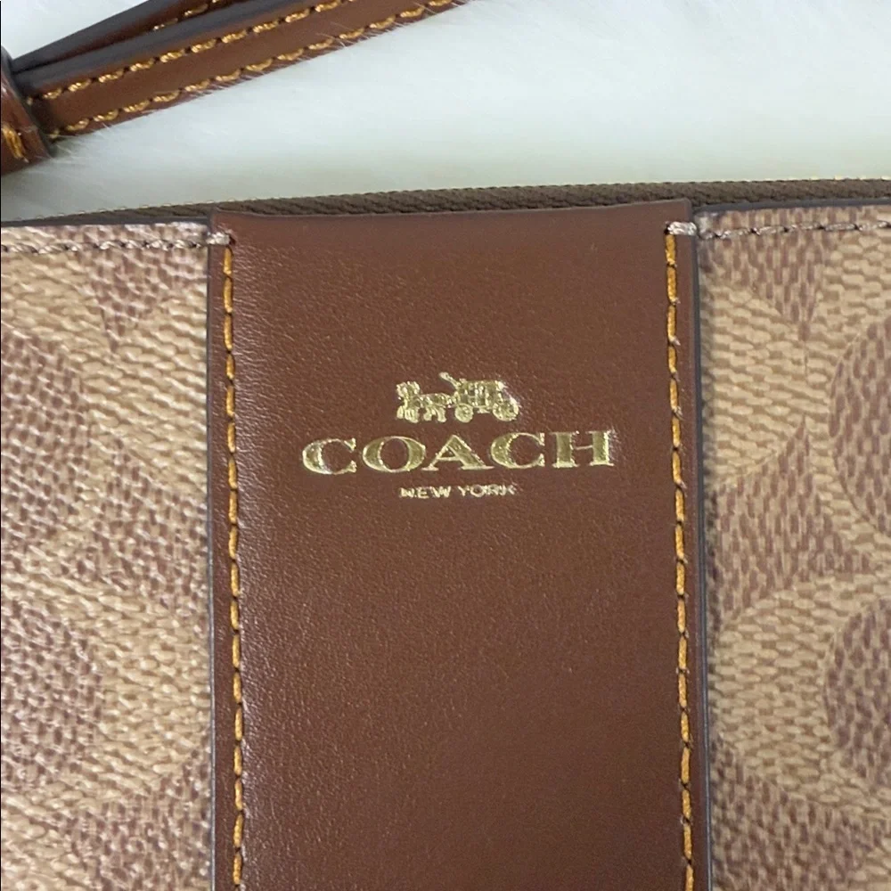 Coach chic wristlet